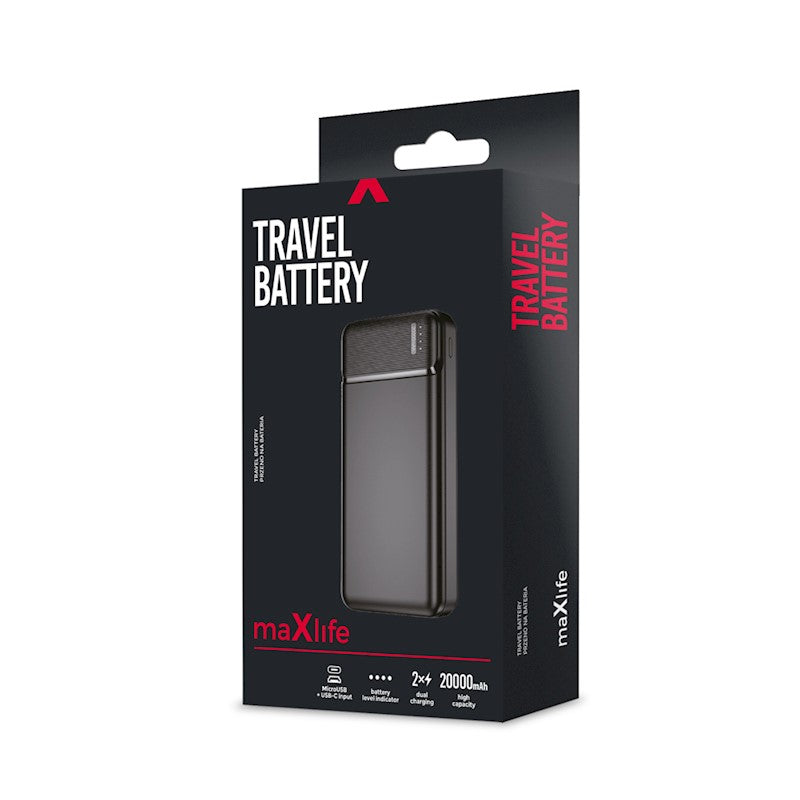 Power Bank Maxlife 20000 mAh