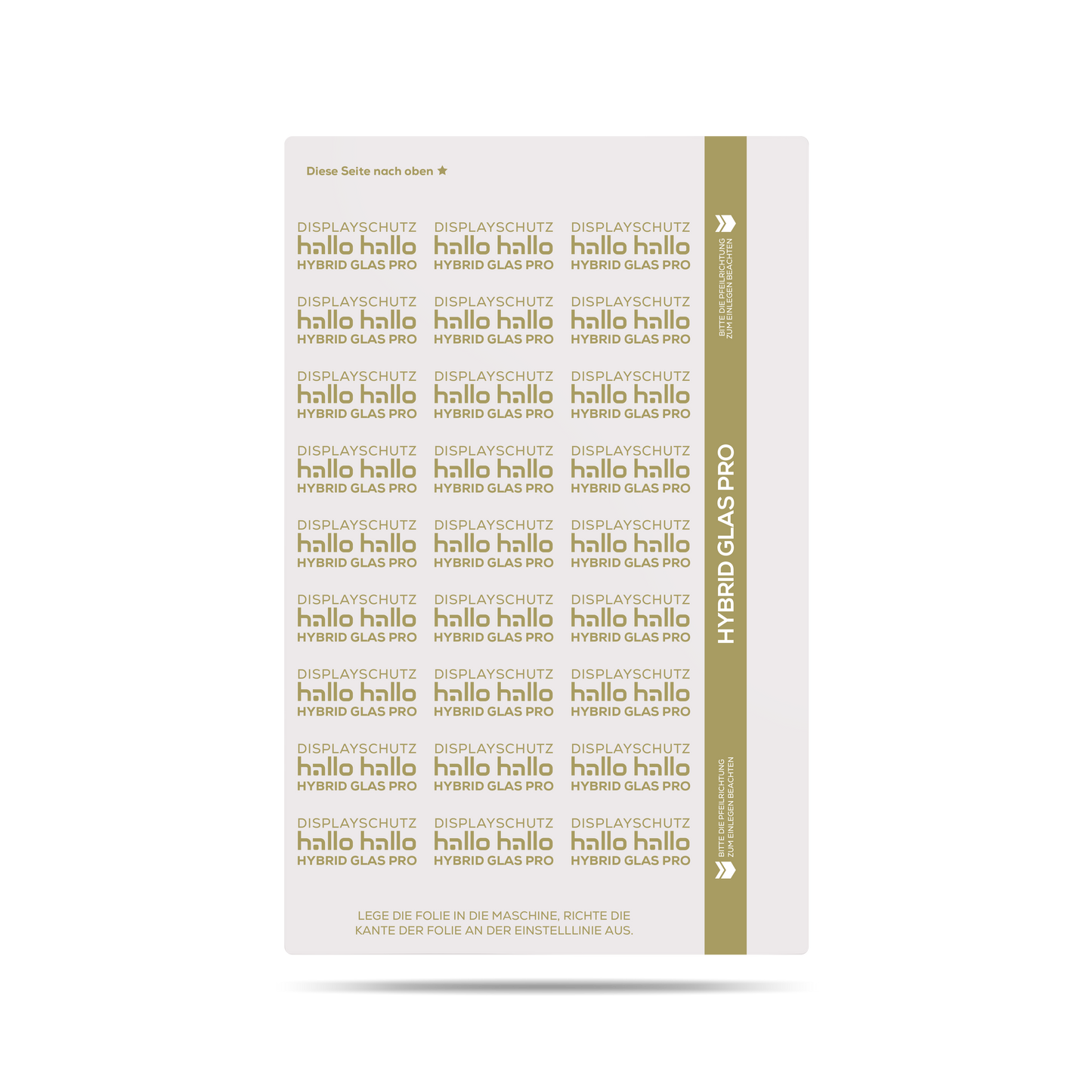 hallo hallo Hybrid Glas HD Pro