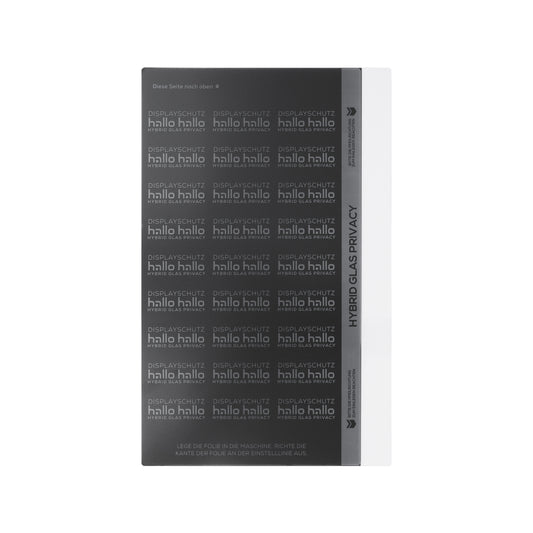 hallo hallo Hybrid Glas Privacy