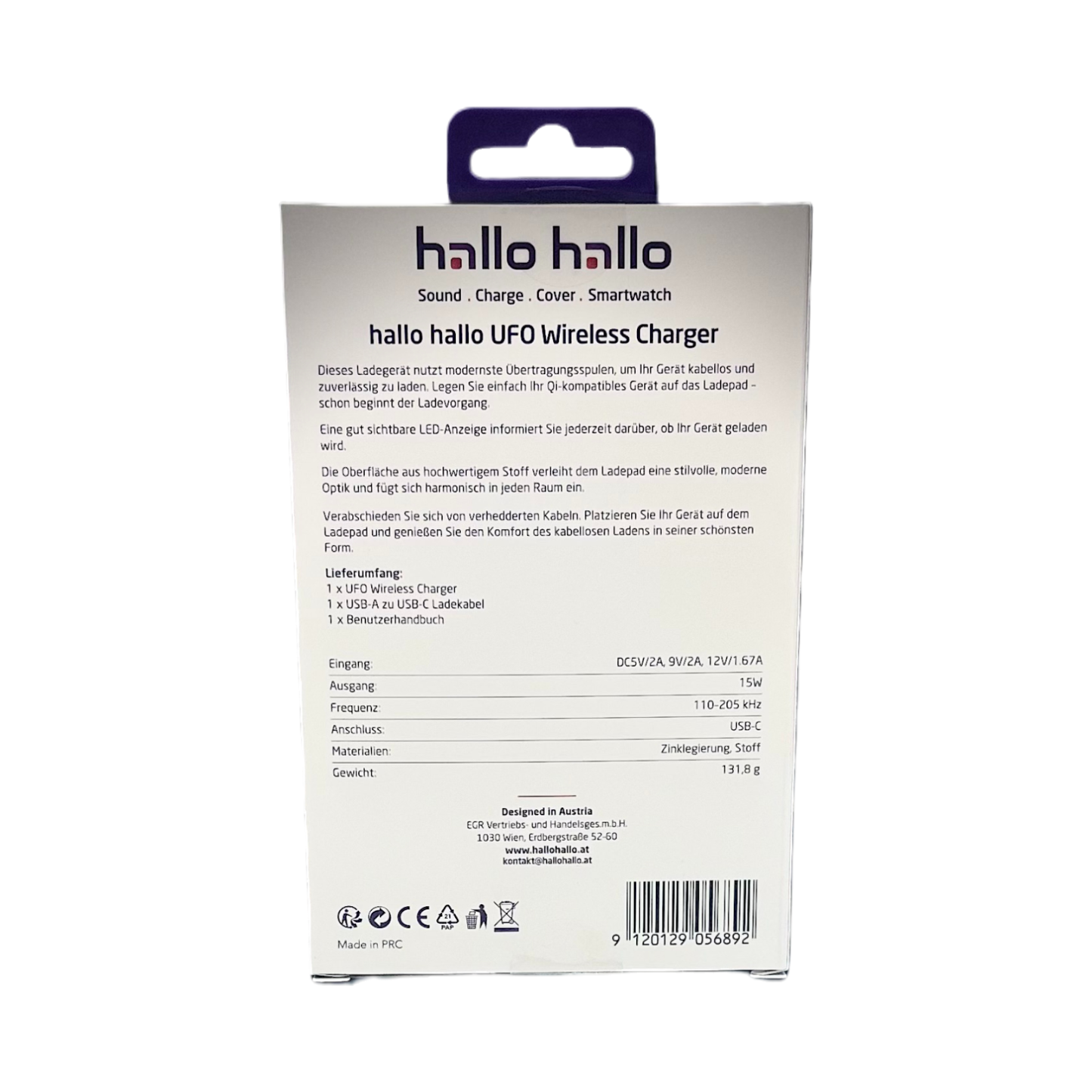 Wireless Charger UFO 15W